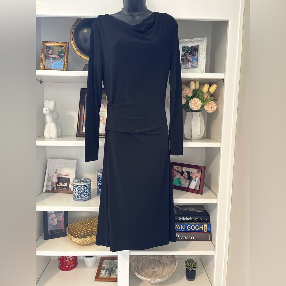 By Malene Birger Black Long Sleeve Dress